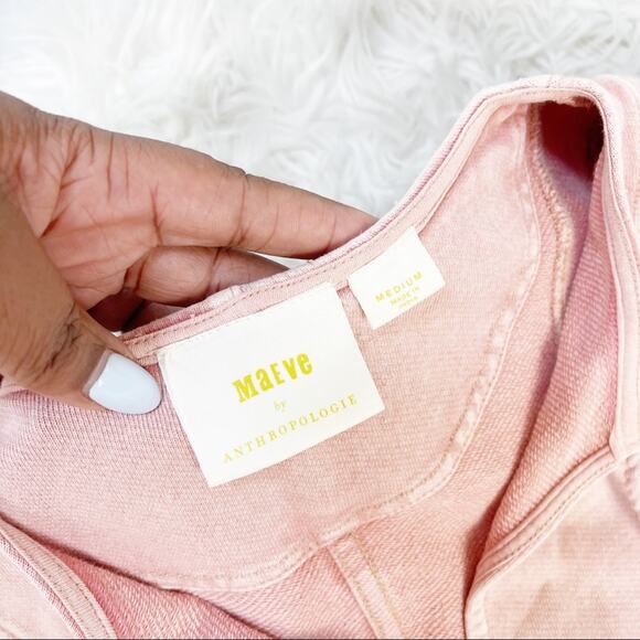 🆕‎ Anthropologie Maeve Jeanne Sweatshirt Sz Medium - Picture 3 of 5